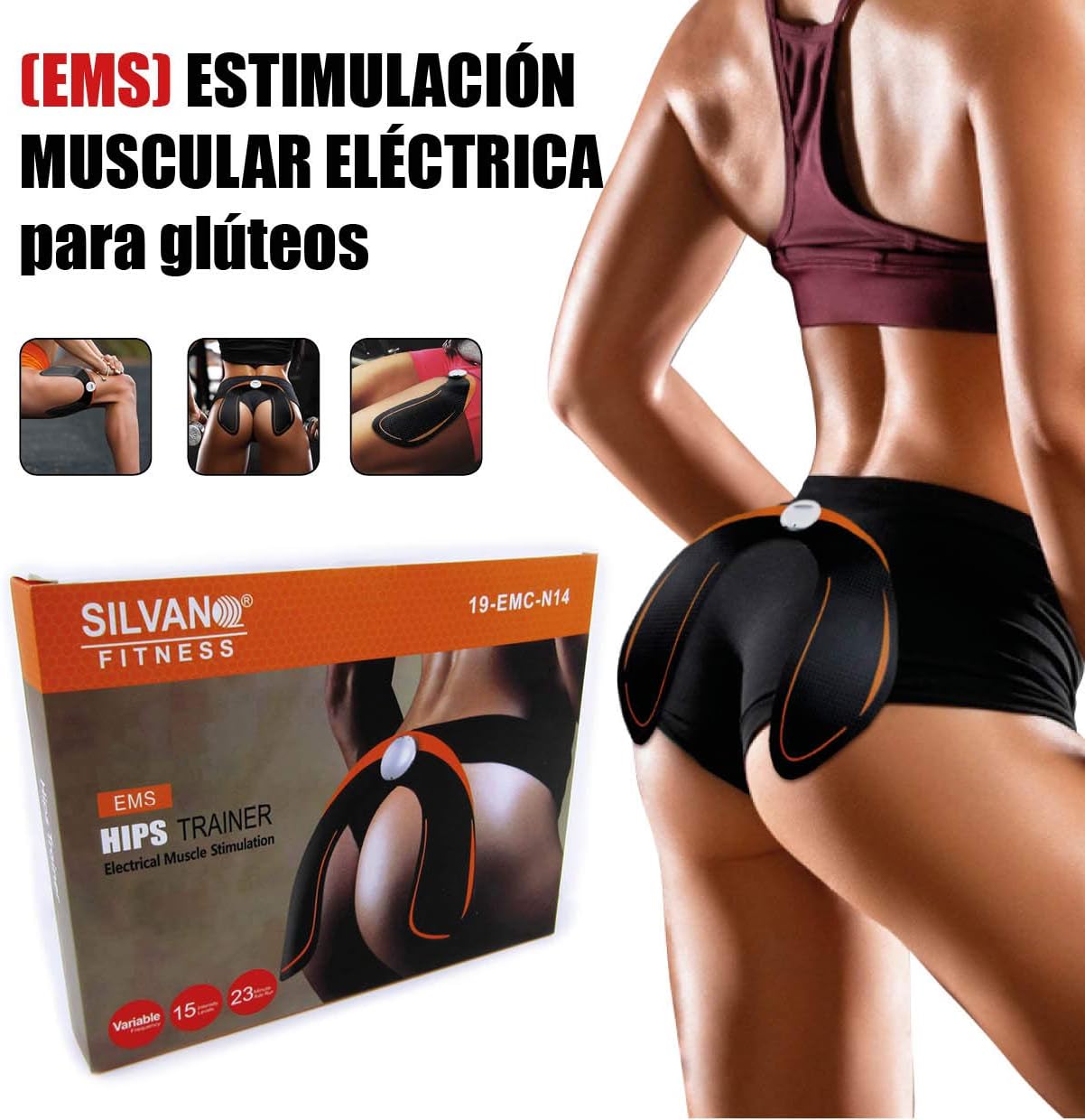 Electro Estimulador Tonificador Gluteo