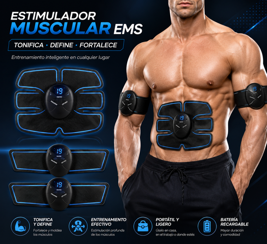 Masajeador y Estimulador Muscular 3×1